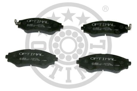 Гальмівні колодки дискові Optimal BP-12072