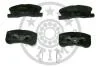 Тормозные колодки передние дисковые Optimal BP-12077 (фото 1)