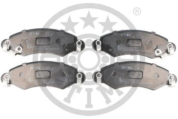 Гальмівні колодки передні дискові Optimal BP-12082 (фото 1)