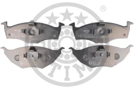 Тормозные колодки передние дисковые Optimal BP-12085