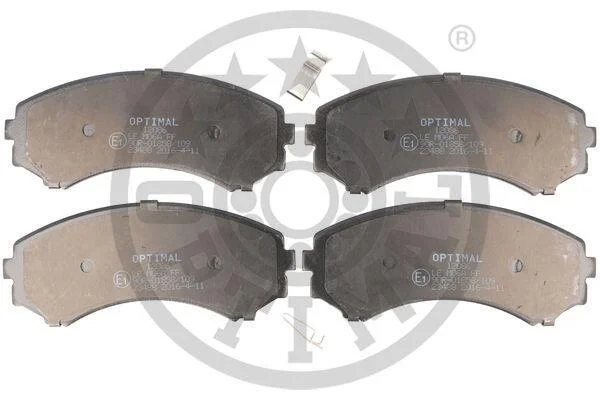 Тормозные колодки передние дисковые Optimal BP-12086 (фото 1)