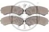 Тормозные колодки передние дисковые Optimal BP-12086 (фото 2)