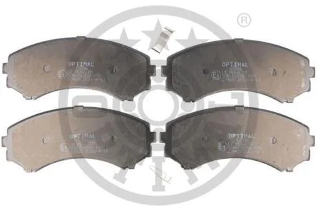 Тормозные колодки передние дисковые Optimal BP-12086