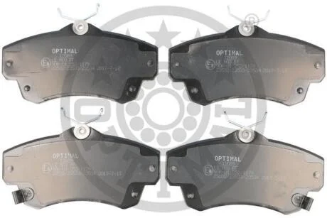 Тормозные колодки передние дисковые Optimal BP-12089