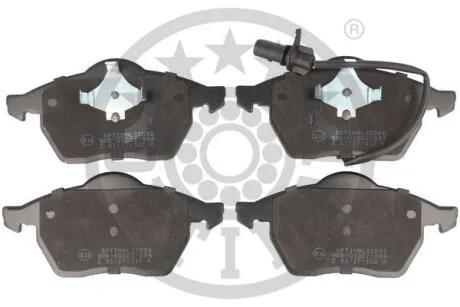 Гальмівні колодки передні дискові Optimal BP-12093