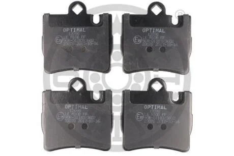 Фото 1 - тормозные колодки дисковые Optimal BP-12098 Тормозные колодки дисковые Optimal BP-12098 (фото 1)