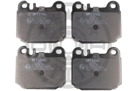 Гальмівні колодки дискові Optimal BP-12099