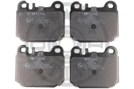 Тормозные колодки дисковые Optimal BP-12099