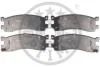 Гальмівні колодки дискові Optimal BP-12110 (фото 1)