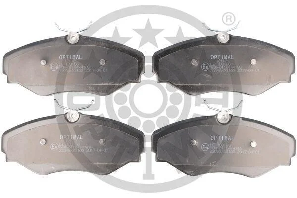 Тормозные колодки передние дисковые Optimal BP-12112 (фото 1)
