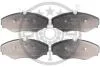 Тормозные колодки передние дисковые Optimal BP-12112 (фото 1)