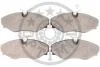 Тормозные колодки передние дисковые Optimal BP-12112 (фото 2)