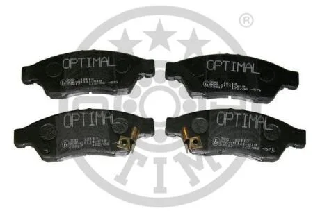 Тормозные колодки передние дисковые Optimal BP-12113