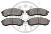 Тормозные колодки передние дисковые Optimal BP-12117 (фото 2)