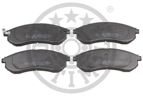 Тормозные колодки передние дисковые Optimal BP-12117