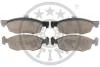 Тормозные колодки передние дисковые Optimal BP-12118 (фото 2)