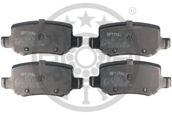 Тормозные колодки дисковые Optimal BP-12119 (фото 1)