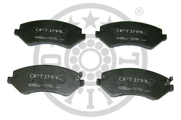 Гальмівні колодки передні дискові Optimal BP-12120 (фото 1)