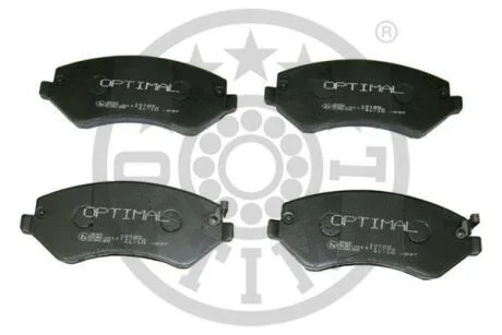 Тормозные колодки передние дисковые Optimal BP-12120