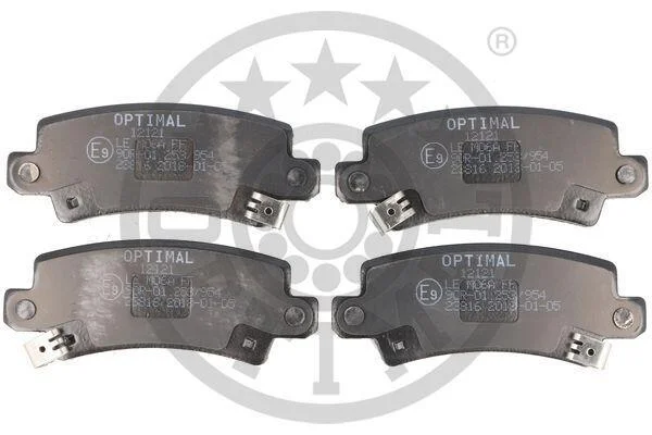 Тормозные колодки дисковые Optimal BP-12121 (фото 1)