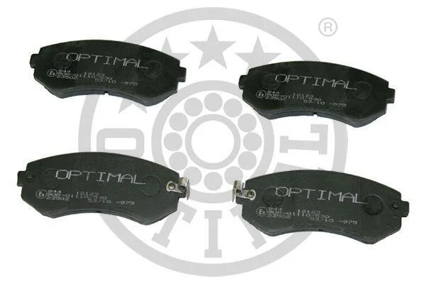 Гальмівні колодки дискові Optimal BP-12123 (фото 1)