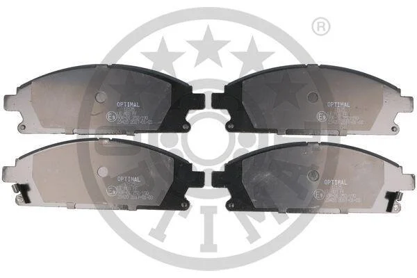 Гальмівні колодки передні дискові Optimal BP-12125 (фото 1)