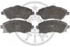 Гальмівні колодки передні дискові Optimal BP-12126 (фото 1)