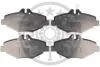 Гальмівні колодки передні дискові Optimal BP-12127 (фото 1)