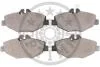 Гальмівні колодки передні дискові Optimal BP-12127 (фото 2)