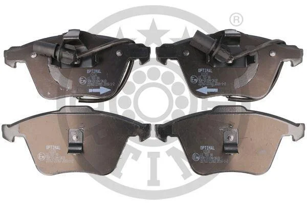 Тормозные колодки передние дисковые Optimal BP-12128 (фото 1)