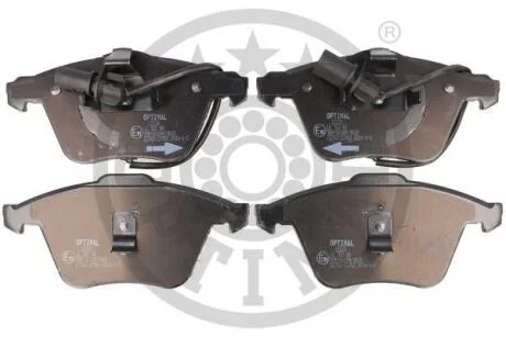 Тормозные колодки передние дисковые Optimal BP-12128