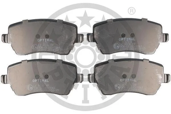 Гальмівні колодки передні дискові Optimal BP-12131 (фото 1)