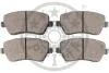 Гальмівні колодки передні дискові Optimal BP-12131 (фото 2)