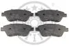 Гальмівні колодки передні дискові Optimal BP-12132 (фото 1)