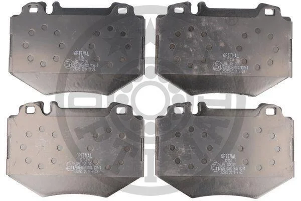 Гальмівні колодки передні дискові Optimal BP-12134 (фото 1)