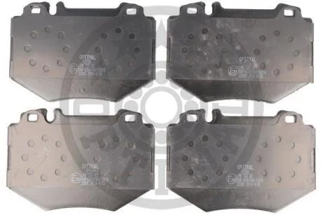 Гальмівні колодки передні дискові Optimal BP-12134
