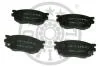 Гальмівні колодки передні дискові Optimal BP-12136 (фото 1)