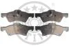 Гальмівні колодки передні дискові Optimal BP-12137 (фото 1)