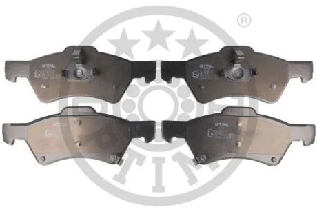 Тормозные колодки передние дисковые Optimal BP-12137