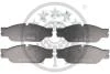 Тормозные колодки передние дисковые Optimal BP-12138 (фото 1)
