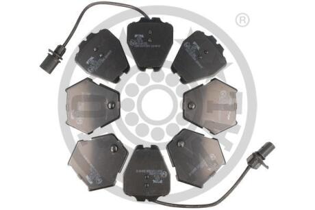 Гальмівні колодки дискові Optimal BP-12158