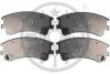 Гальмівні колодки передні дискові Optimal BP-12163 (фото 1)