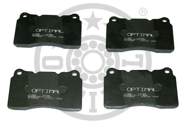 Гальмівні колодки дискові Optimal BP-12166 (фото 1)