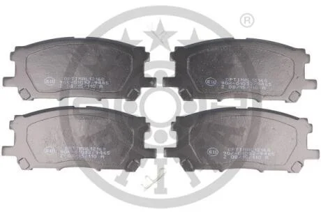 Гальмівні колодки передні дискові Optimal BP-12168