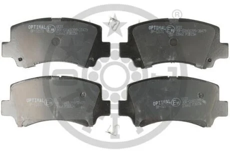 Тормозные колодки передние дисковые Optimal BP-12171