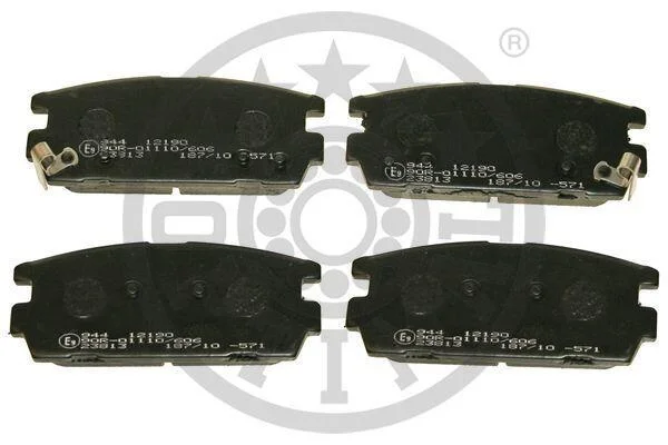 Тормозные колодки дисковые Optimal BP-12190 (фото 1)
