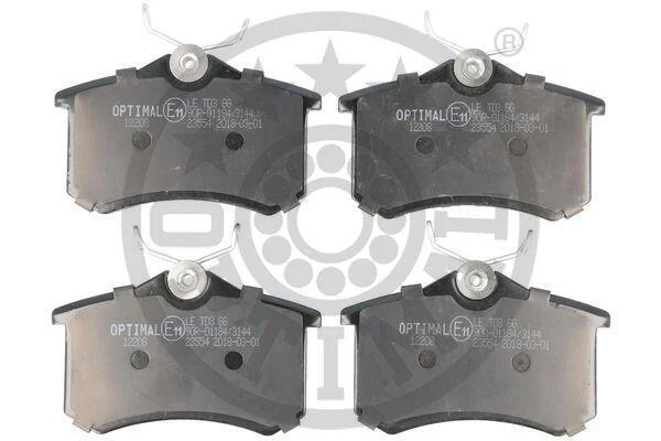 Тормозные колодки дисковые Optimal BP-12208 (фото 1)