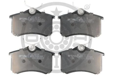 Тормозные колодки дисковые Optimal BP-12208
