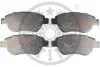 Гальмівні колодки передні дискові Optimal BP-12210 (фото 1)