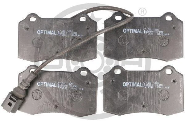 Гальмівні колодки дискові Optimal BP-12212 (фото 1)